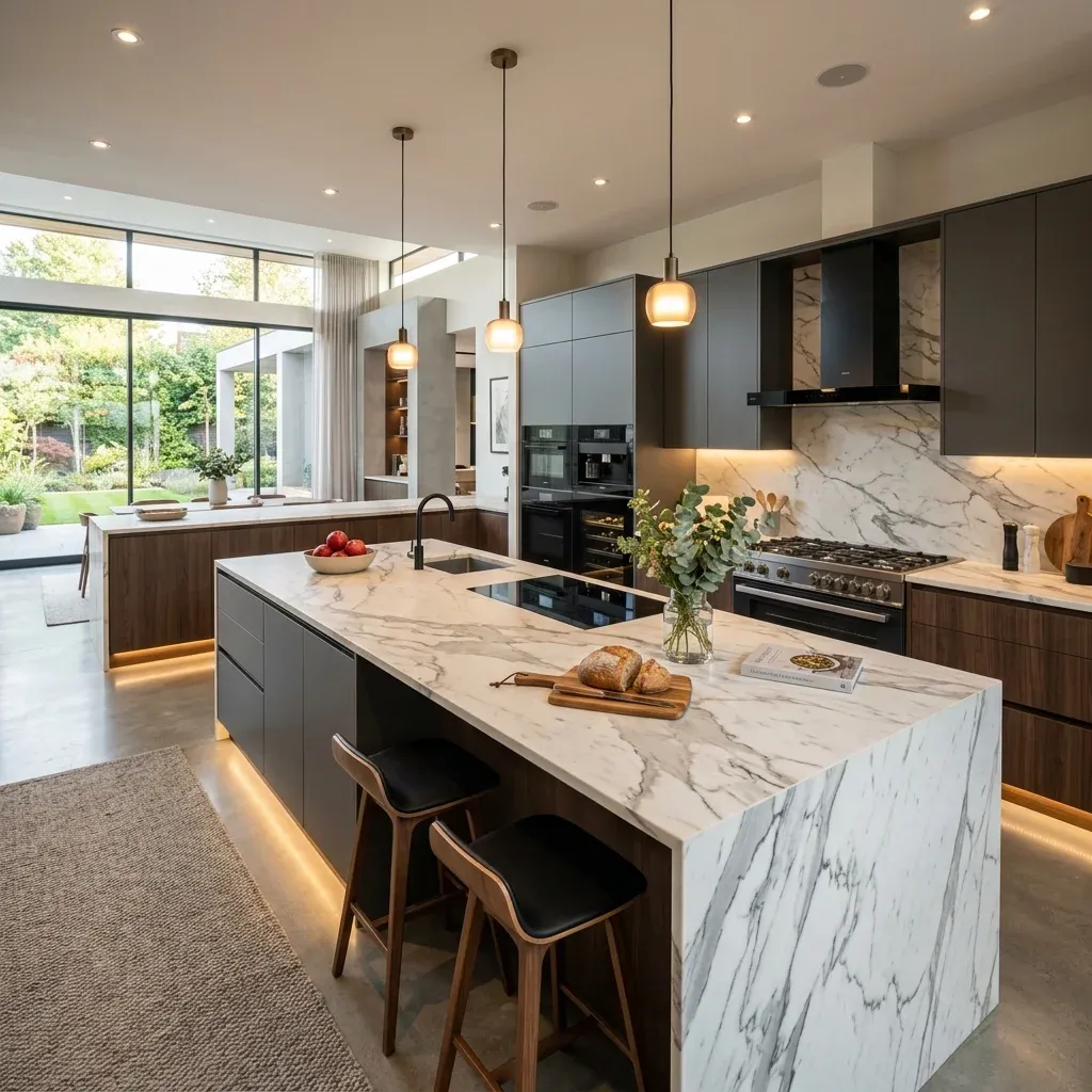 Luxury Modular Kitchen Concept by D' Forte Interiors