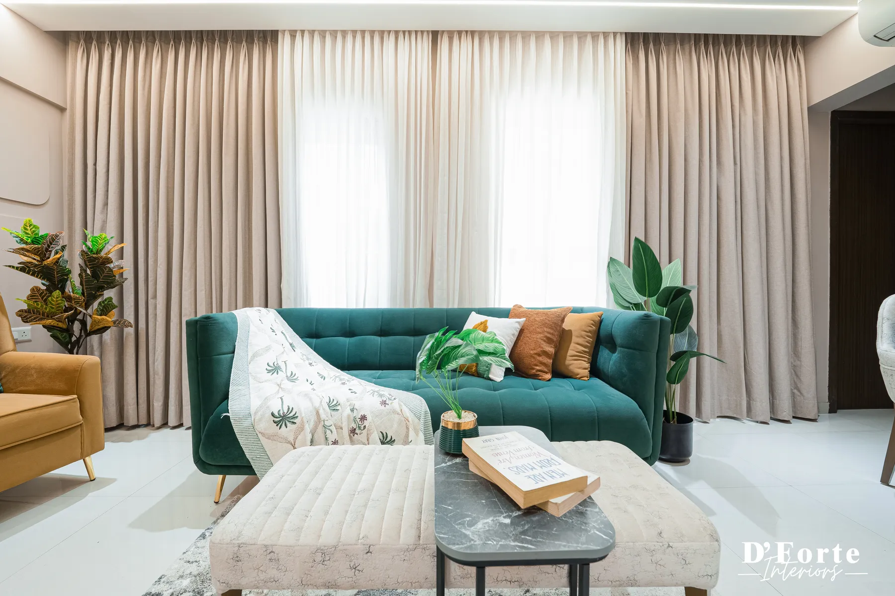 Hidden automation in modern penthouses, D' Forte Interiors