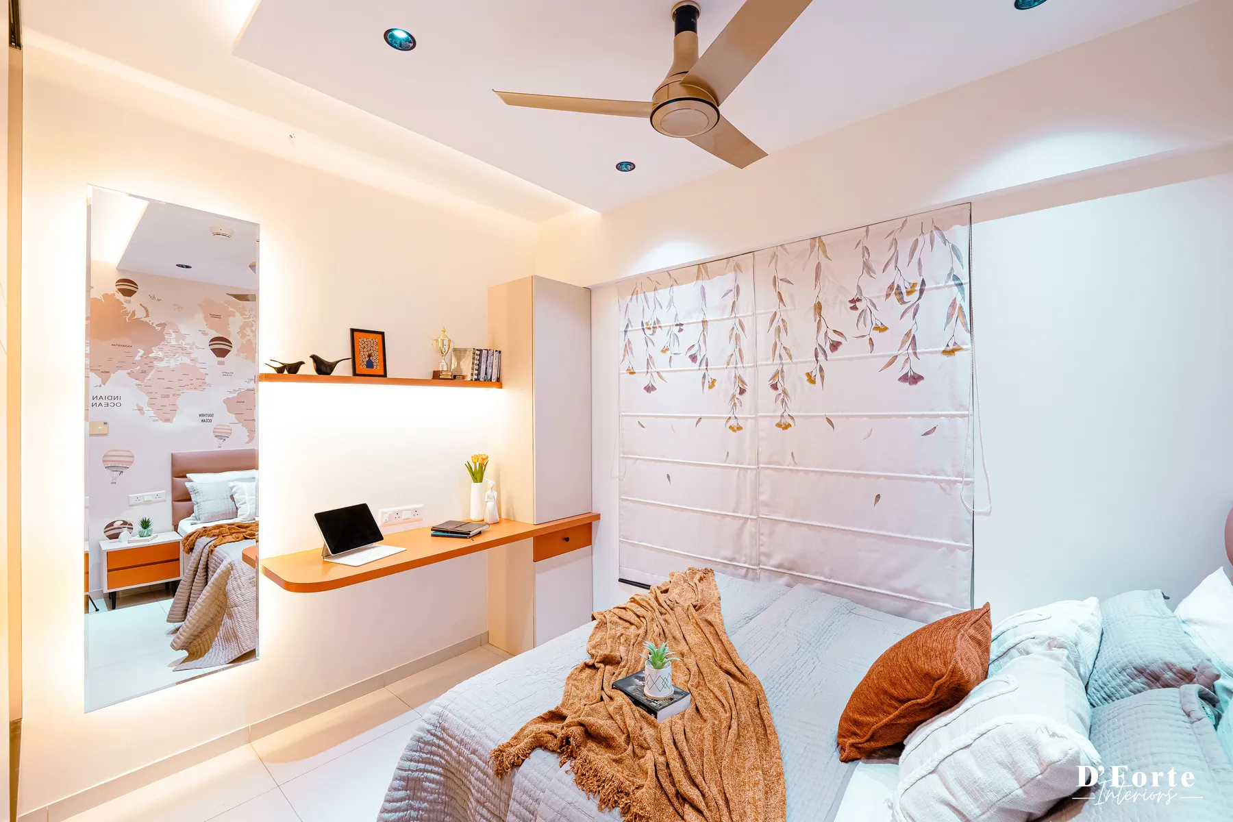 Book-matched veneer guide, D' Forte Interiors Pune